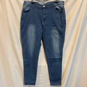 Women's Classic Blue Skinny Jeans